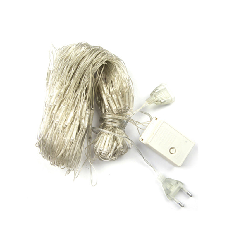 SolarNet Glow Outdoor LED Lichterkette | Fischnetz Design | Solarbetrieben | Stimmungsvolles Licht für Garten und Balkon