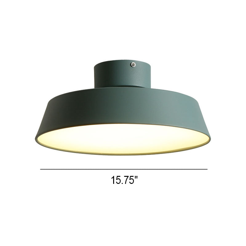 AuraDisk Nordic LED Deckenleuchte | Minimalistisches Runddesign | Aluminium | Flush Mount