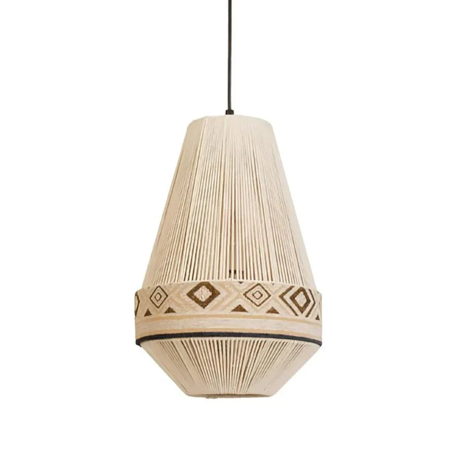 FringeLuxe Bohemian Pendelleuchte | Handgefertigte Quastenlampe | Warmes Ambiente | Stilvolle Beleuchtung