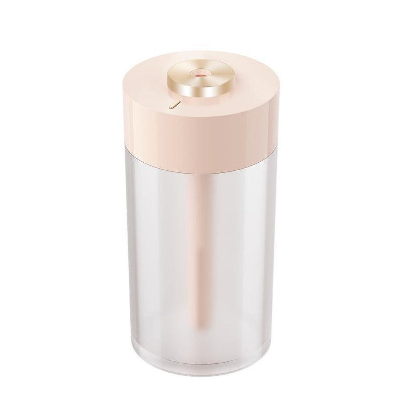 PearlMist Tragbarer Luftbefeuchter & Luftreiniger mit LED-Licht | 350 ml | Stilvolles Perlmutt-Design | Frische Luft für Zuhause & Büro