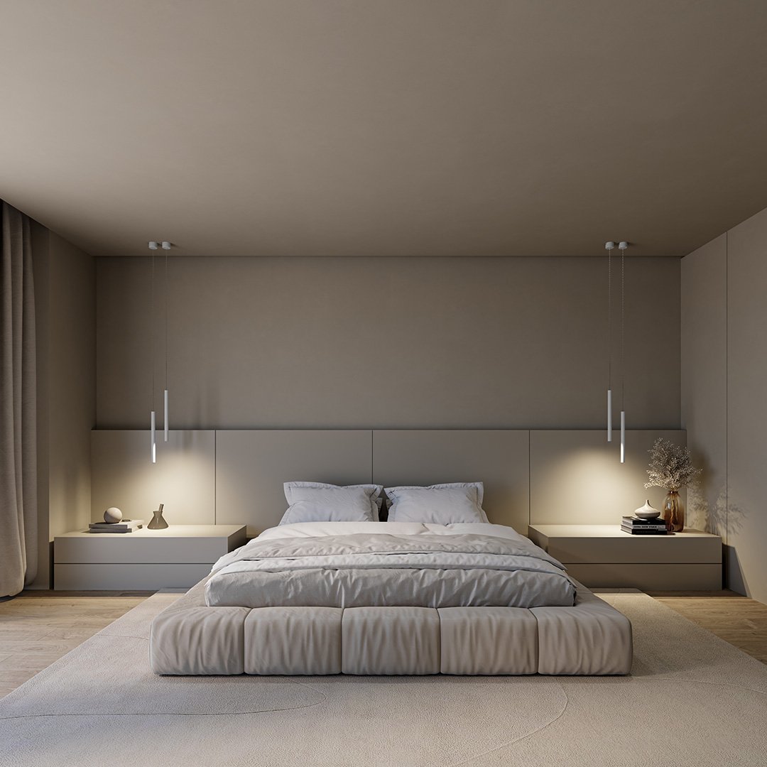 RayAura Minimalistische LED Pendelleuchte | Modernes Design | Elegante Deckenlampe für Wohnzimmer & Büro