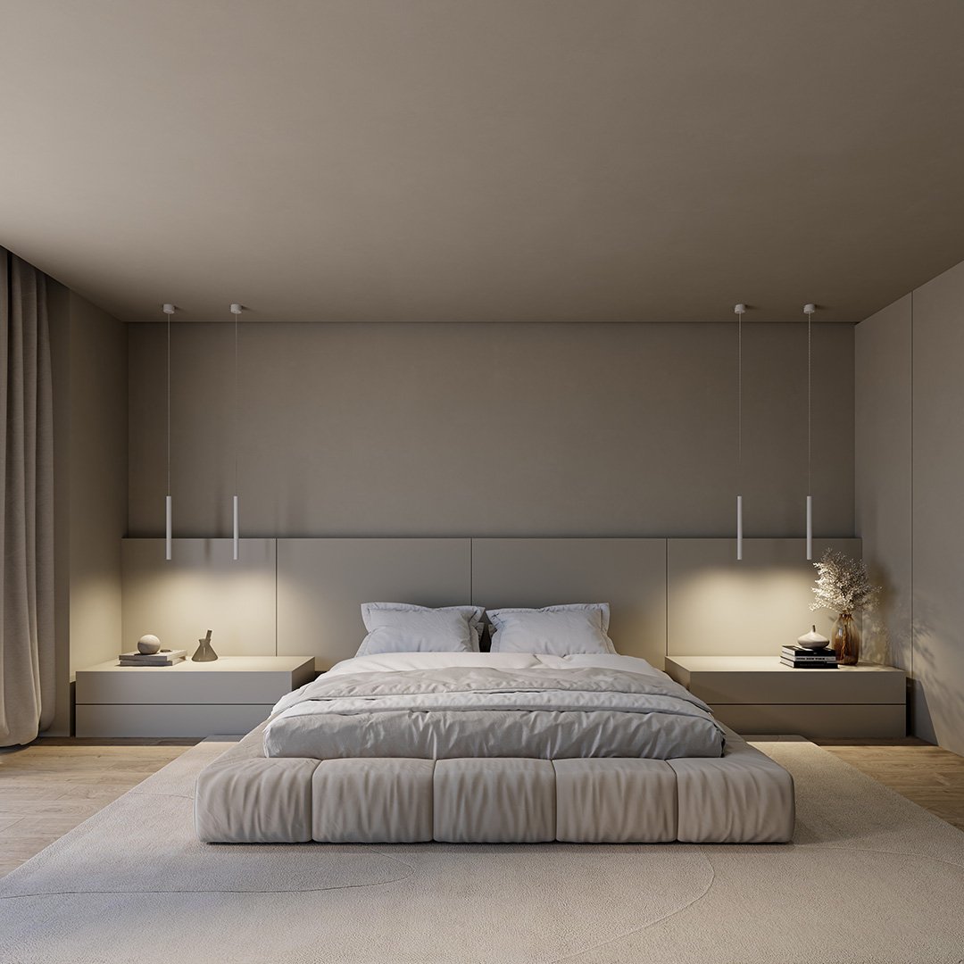 RayAura Minimalistische LED Pendelleuchte | Modernes Design | Elegante Deckenlampe für Wohnzimmer & Büro