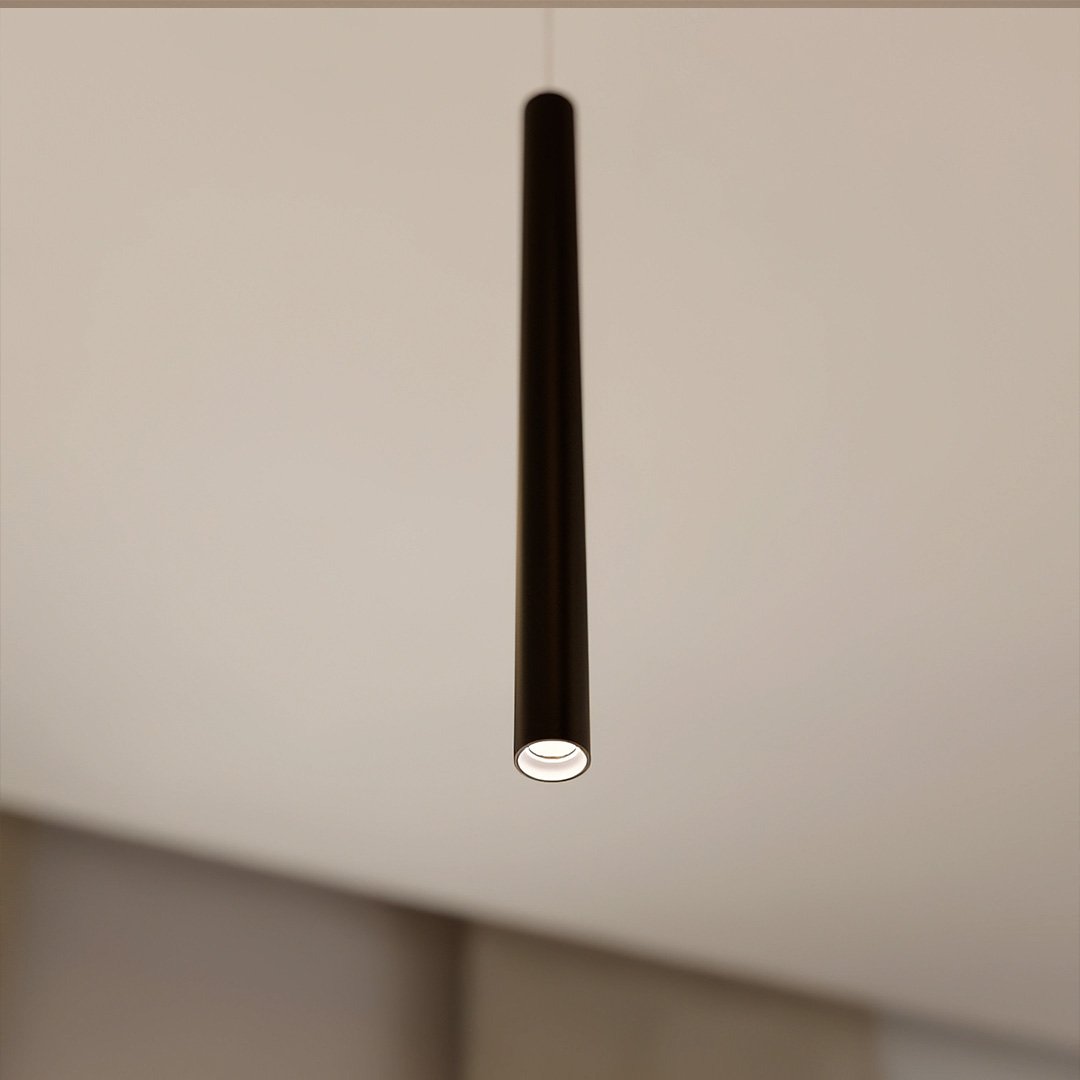 RayAura Minimalistische LED Pendelleuchte | Modernes Design | Elegante Deckenlampe für Wohnzimmer & Büro