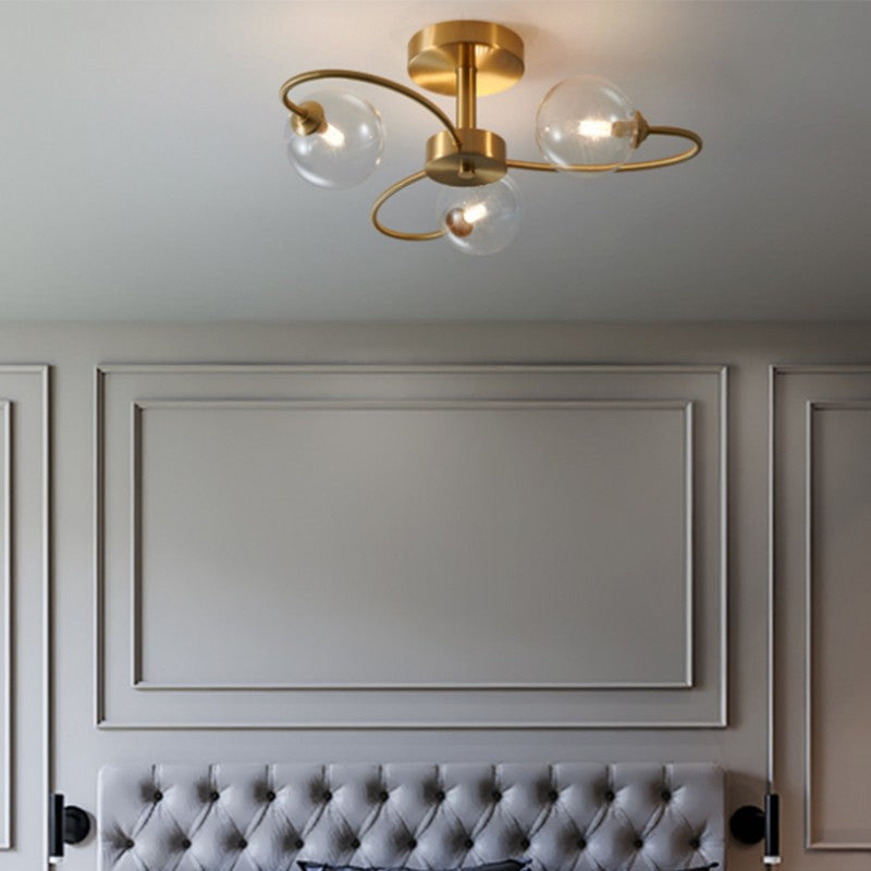 GlowBloom Moderne Deckenleuchte | Elegantes Design | LED-kompatibel | Deko für Zuhause