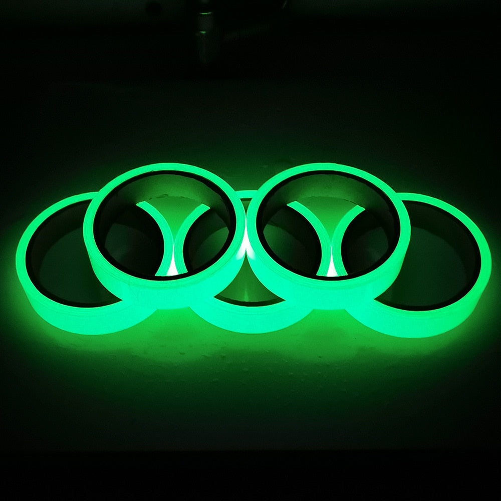 GlowPro Luminous Klebeband | Selbstklebend | Leuchtend im Dunkeln | Sicherheits- & Dekoband