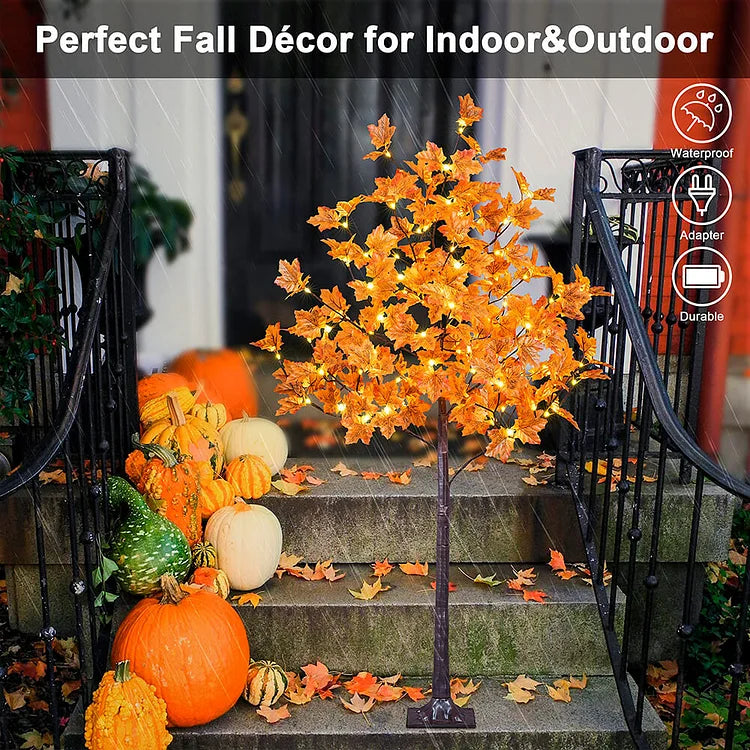 MapleGlow LED beleuchteter Ahornbaum | Stimmungsvolle Beleuchtung | Dekor für Innen & Außen