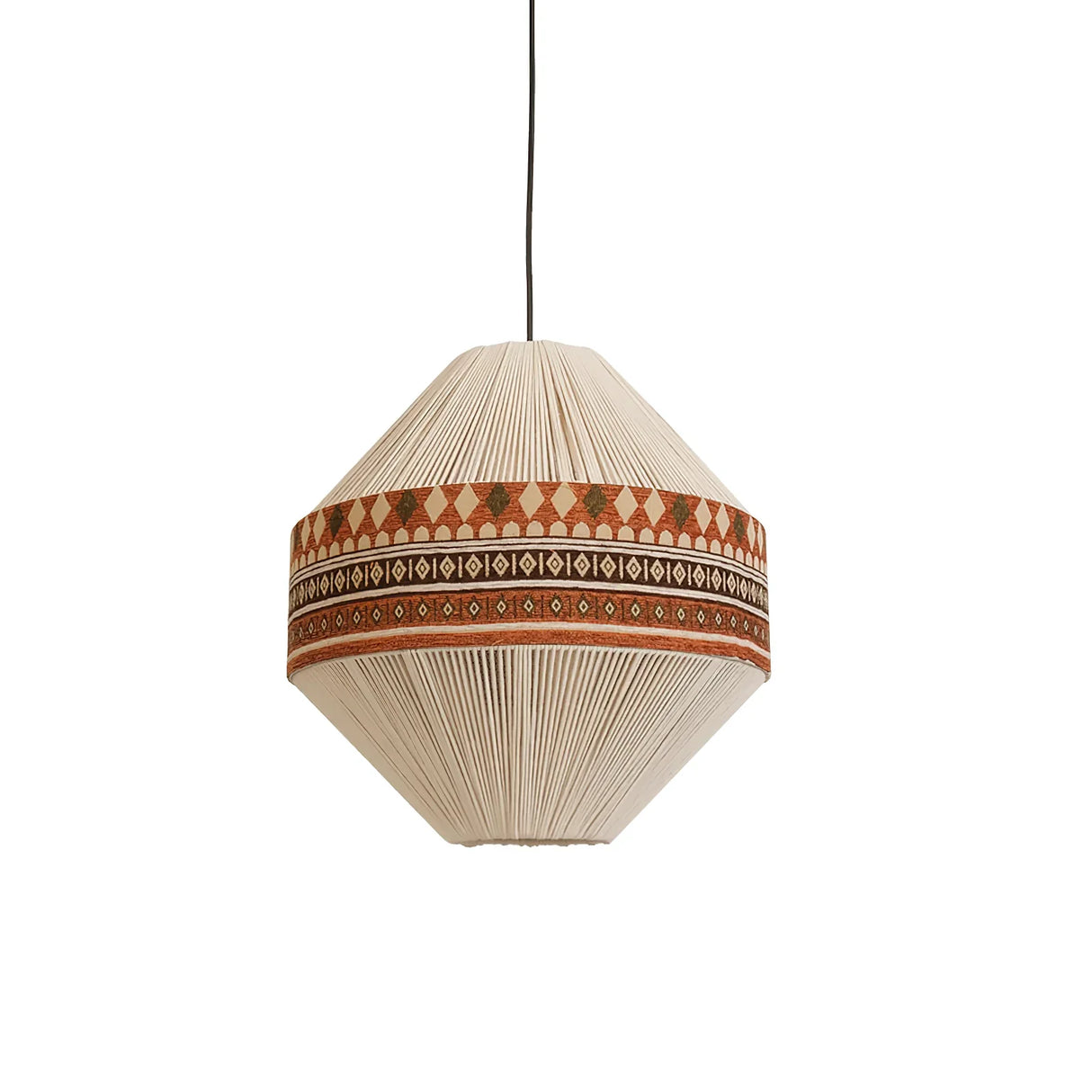 FringeLuxe Bohemian Pendelleuchte | Handgefertigte Quastenlampe | Warmes Ambiente | Stilvolle Beleuchtung