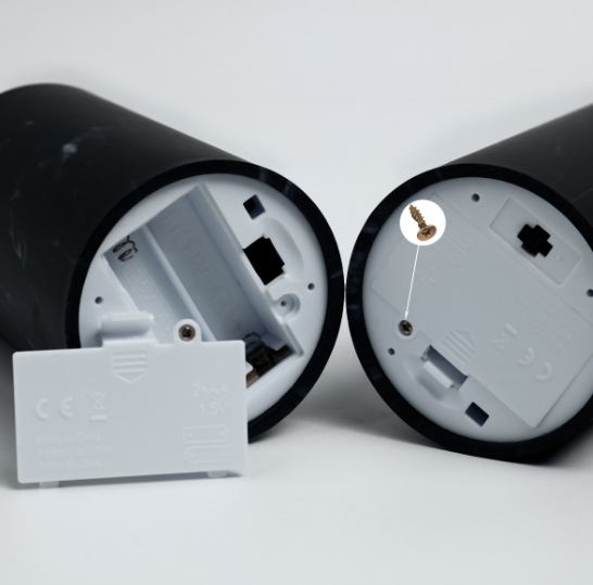 MarbliGlow LED Kerzenlicht Set | 3er Set | Marmor-Design | Kabellos | Stimmungsvoll | Dekorativ