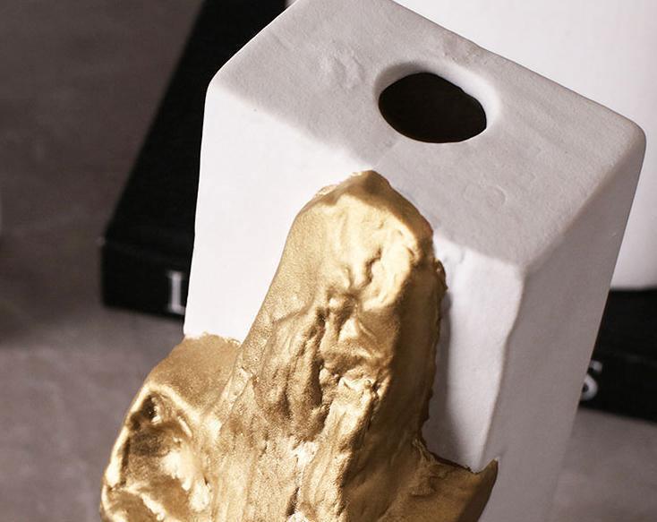 Aetheria Design Kunstvase | Modernes Kunstwerk | Handgefertigte Dekoration | Highlight für Zuhause