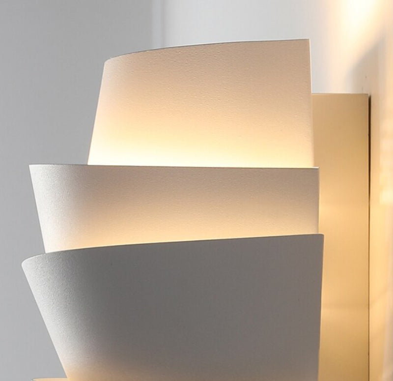 SpaceGlow LED-Wandleuchte | Minimalistische Beleuchtung in Weiß | Modernes Design