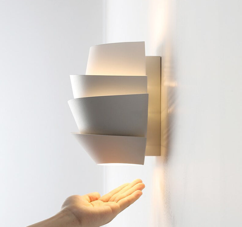 SpaceGlow LED-Wandleuchte | Minimalistische Beleuchtung in Weiß | Modernes Design