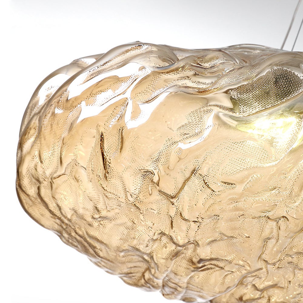 LumiBliss Minimalistische Geblasene Glasblasen-Pendelleuchte | Elegantes Design | Stimmungsvolle Beleuchtung