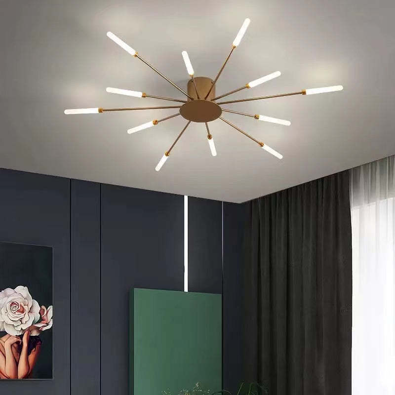 StarBurst Feuerwerk Deckenleuchte | Moderne LED Pendelleuchte | Stimmungsvolles Dekolicht für Zuhause