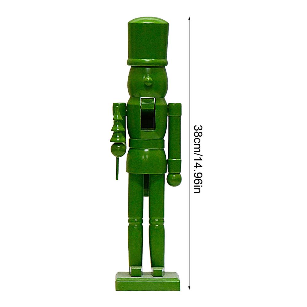 NutroKing Klassische Nussknacker Dekorationen | Handgefertigte Weihnachtsdeko | Traditioneller Holz-Look