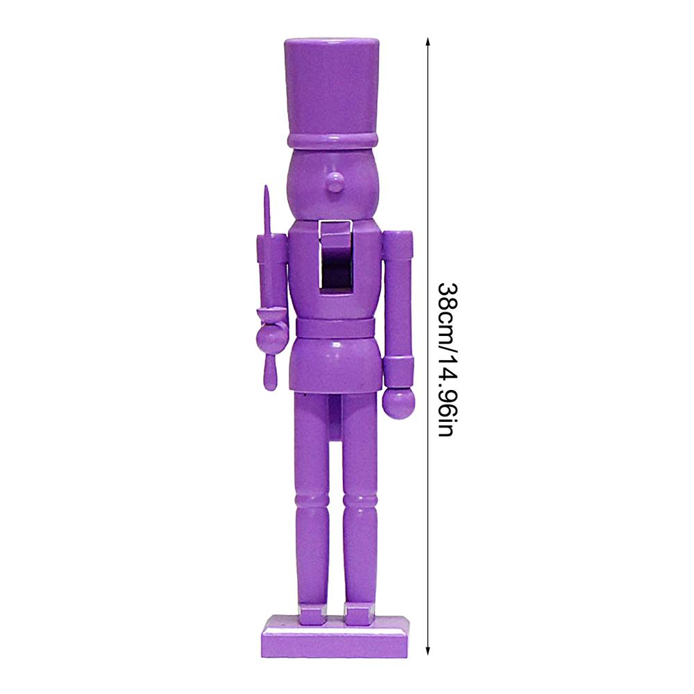 NutroKing Klassische Nussknacker Dekorationen | Handgefertigte Weihnachtsdeko | Traditioneller Holz-Look