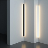 LumiLine Minimalistische LED Wandleuchte | Lineares Design | Atmosphärische Beleuchtung | Modern & Stilvoll | Deko für Zuhause