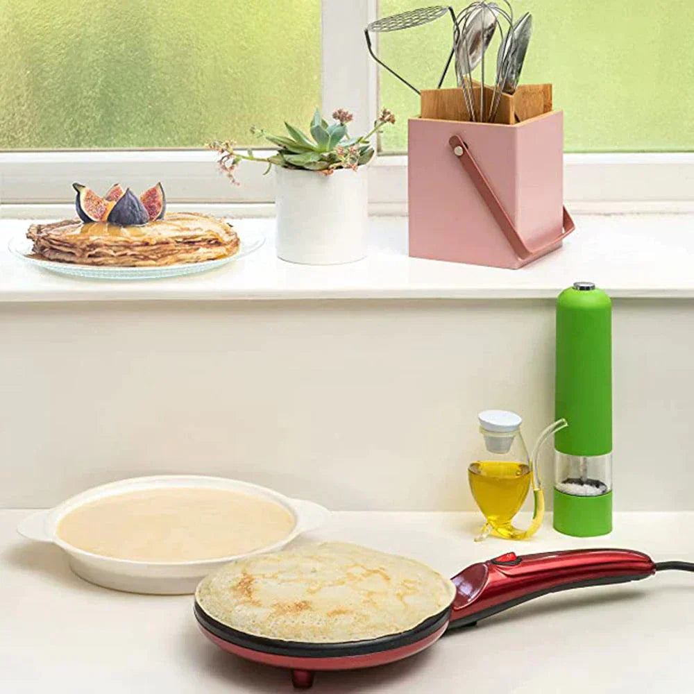 FlipMaster Crêpe-Maker | Perfekte Crêpes leicht gemacht | Antihaft-Beschichtung | Für Zuhause & Küche