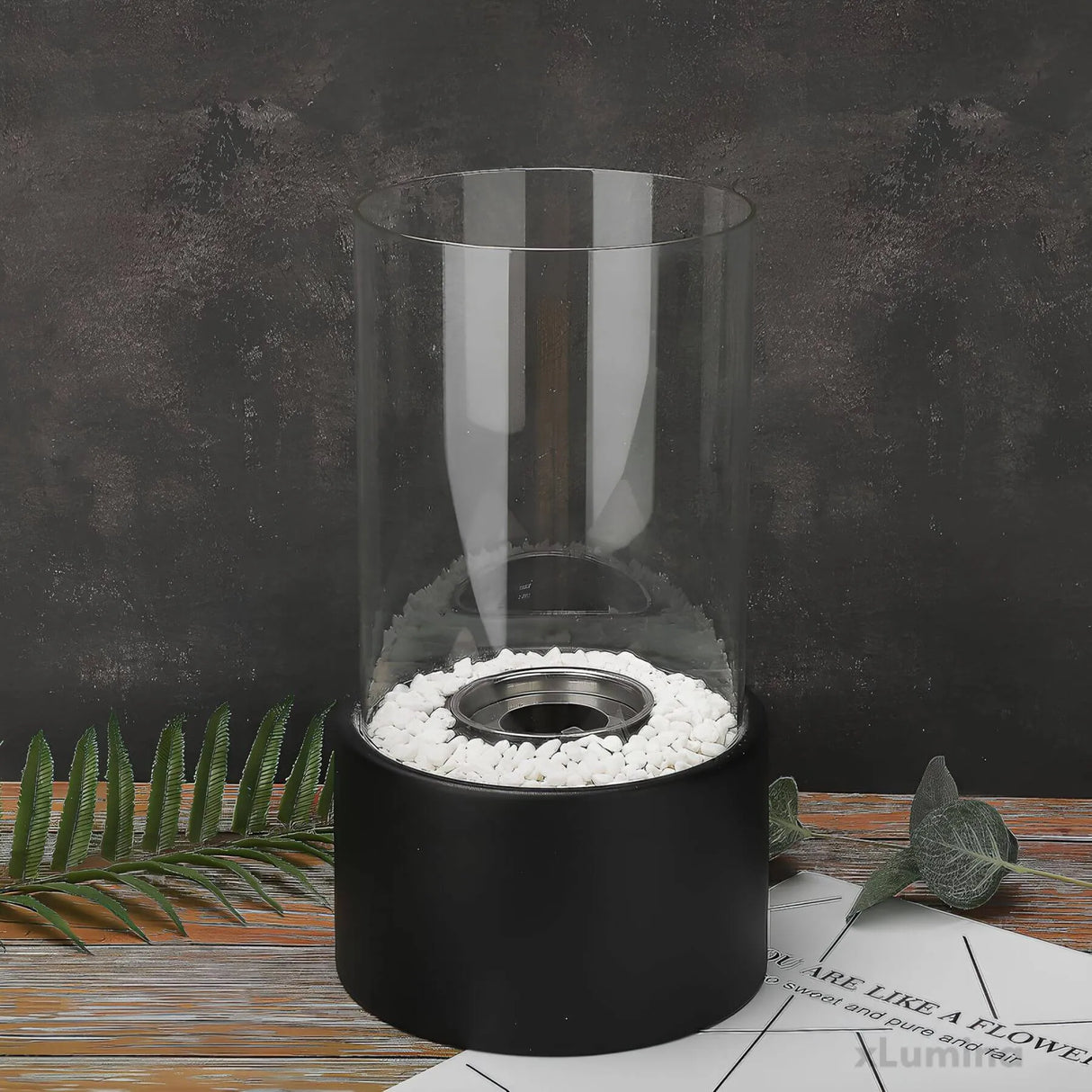 Flamea Öllampe | Dekorative Flammenleuchte | Windfest | Perfekt für Terrasse & Garten