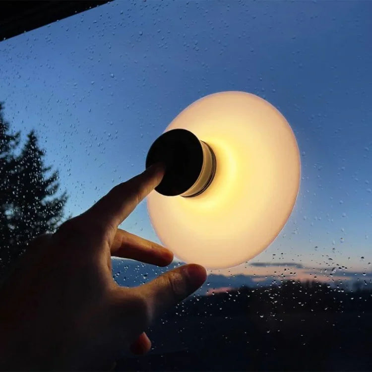 GlowGrip Wiederaufladbare Saugnapf-Leuchte | Kabellose LED-Lampe | Perfekt für Bad & Küche