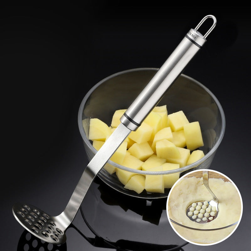 MashPro Edelstahl Kartoffelstampfer | Robustes Küchenwerkzeug | Perfekt für Pürees & mehr