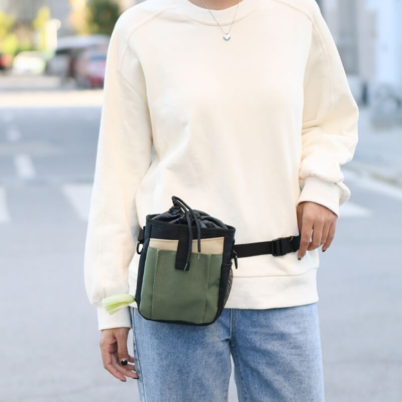 TreatTote Premium Hundeleckerli Trainingsbeutel | Praktisch | Wasserdicht | Für Hunde-Training