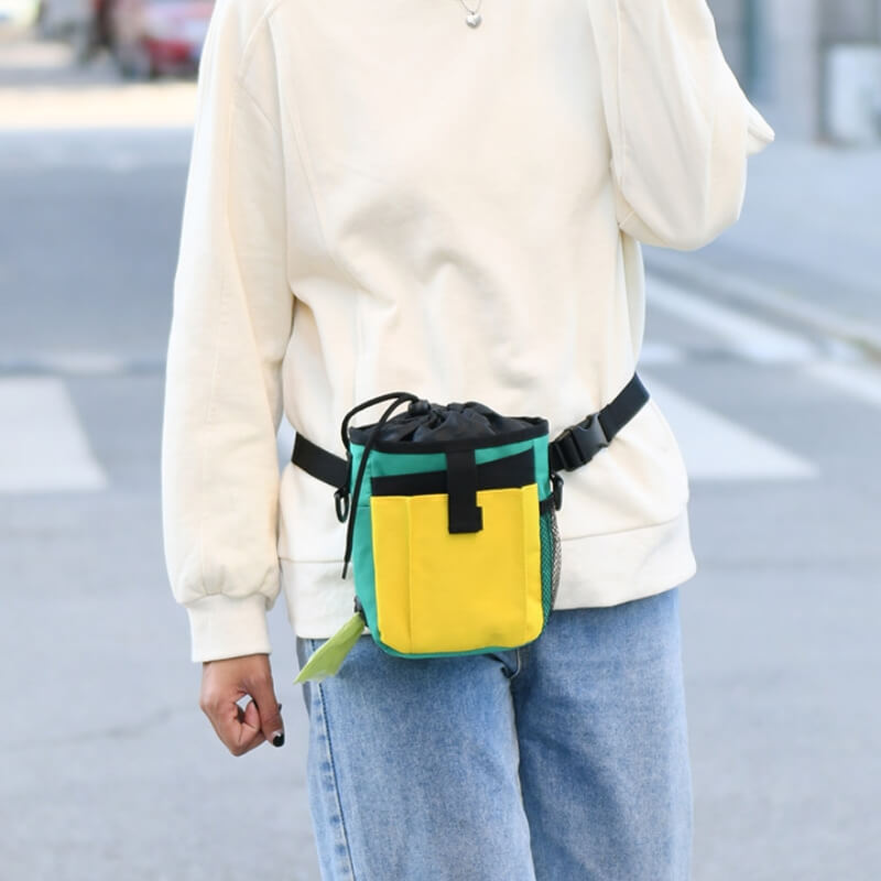 TreatTote Premium Hundeleckerli Trainingsbeutel | Praktisch | Wasserdicht | Für Hunde-Training