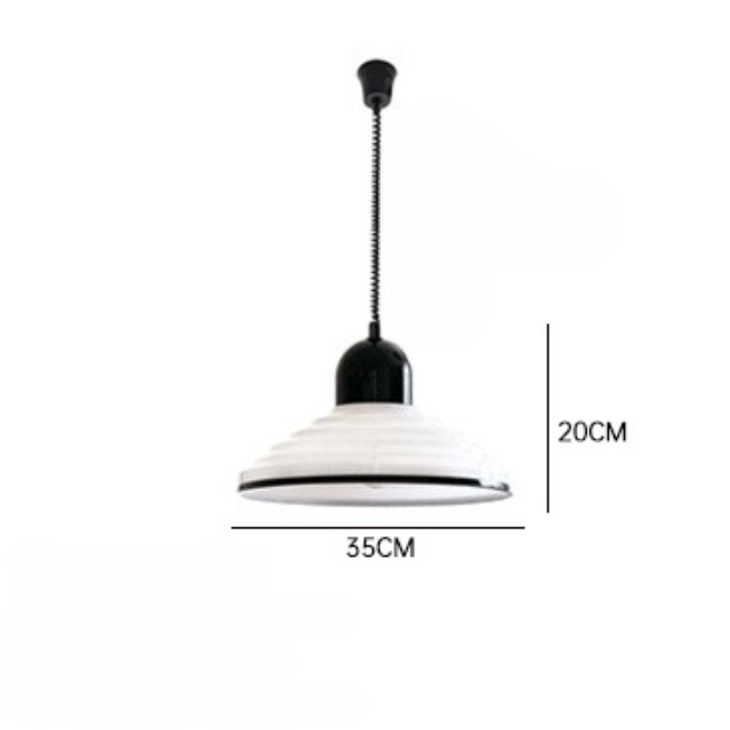 Vintrelia Französisch Creme Wind Glas Pendelleuchte | Elegantes Design | Luxuriöse Beleuchtung für Zuhause