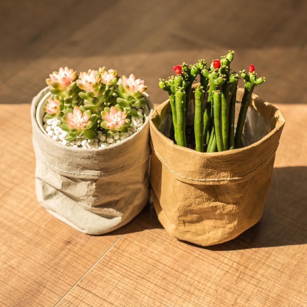 EcoBag Planter Tasche | Wasserdicht & Nachhaltig | Pflanzentasche aus Papier | Umweltfreundlich & Stilvoll