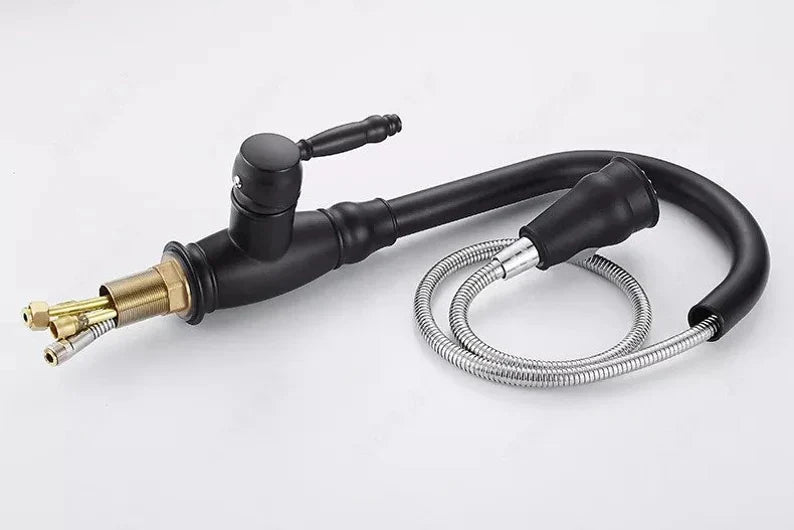 FlexFlow™ Versenkbare Küchenarmatur | Modernes Design | 360° Drehbar | Hochwertige Mischbatterie