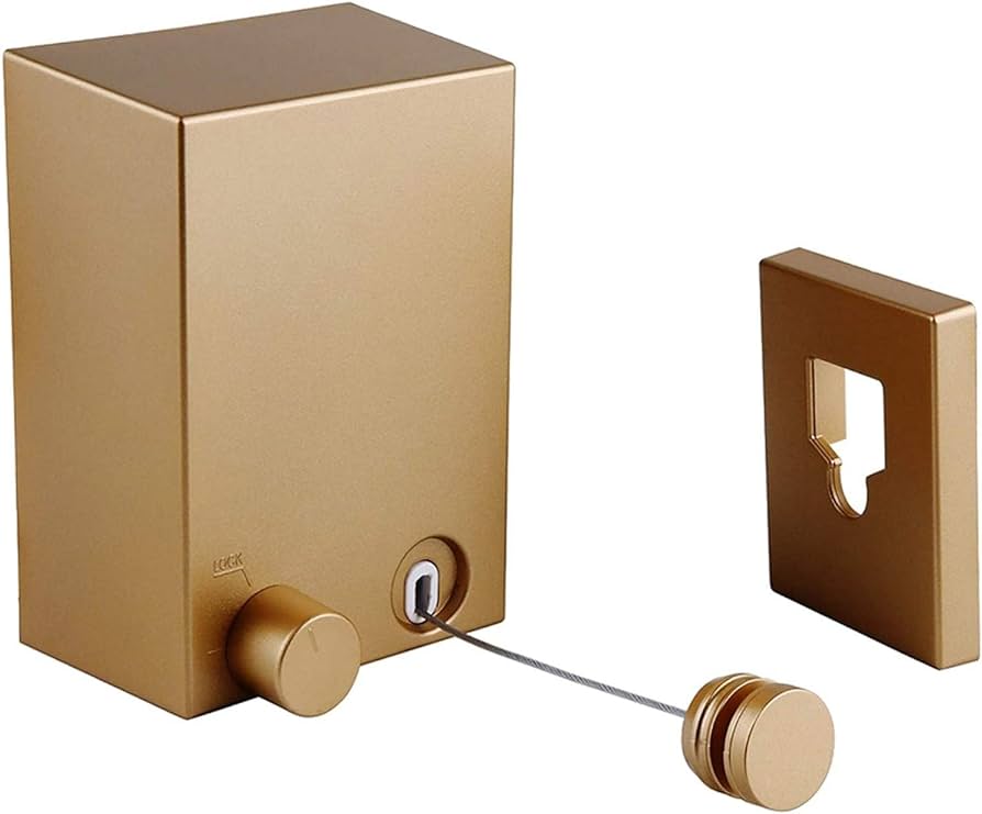 FlexiLine Teleskop-Wäscheleine | Rostfreier Stahl | Unsichtbares Design | Platzsparend für Zuhause