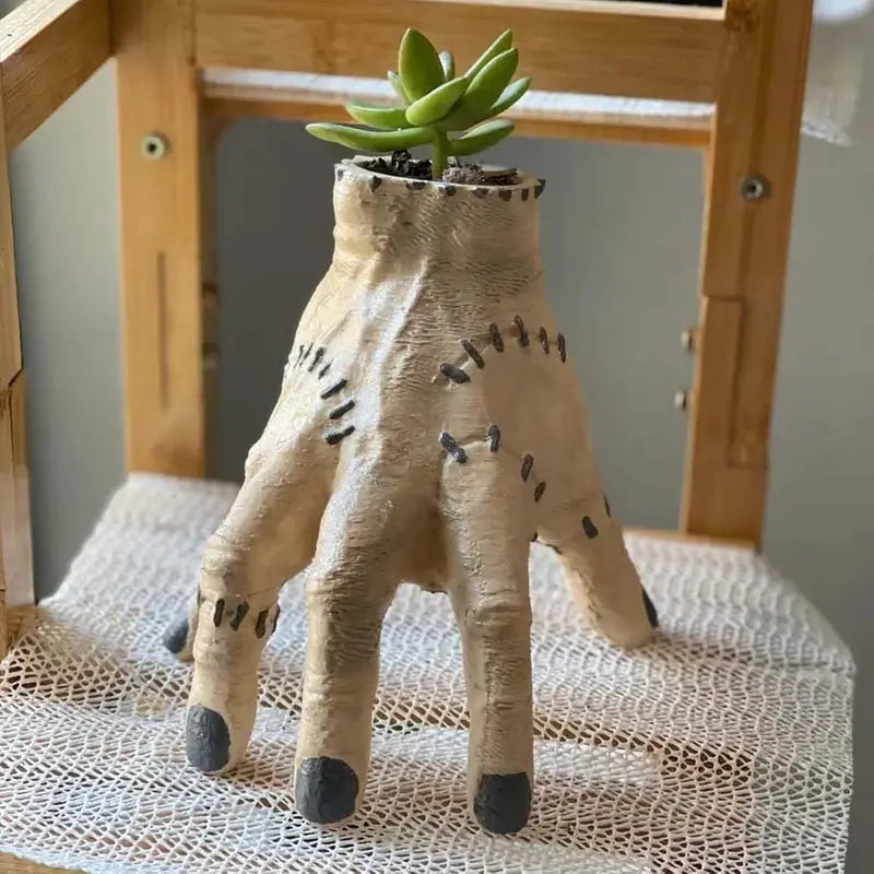 MysticHand Spooky Stiftehalter | Kreativer Schreibtisch-Organizer | Halloween Dekoration | Unheimliche Hand