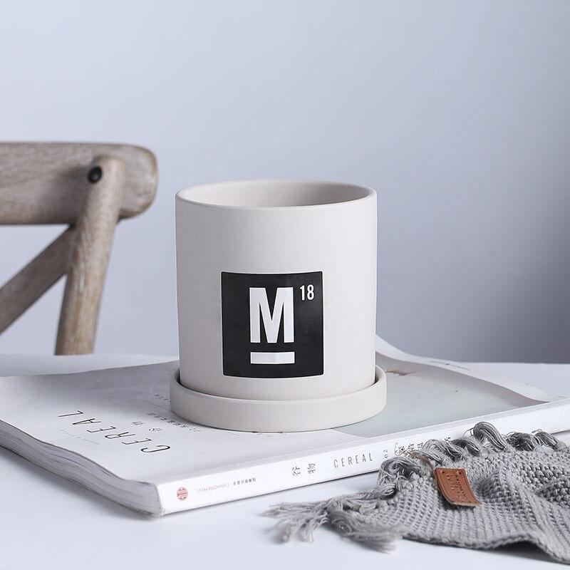 HudsonPlan Blumentopf Kollektion | Moderne Vasen & Pflanzgefäße | Minimalistisches Design | Dekorative Pflanzkübel