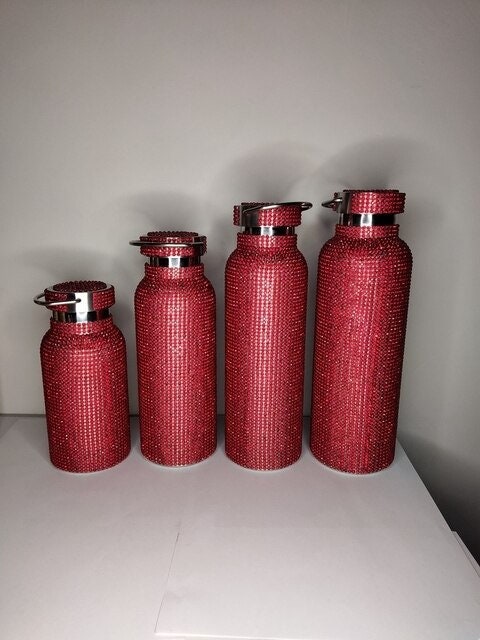 DiamondTherm Glitzer-Vakuumflasche | Doppelschicht-Edelstahl | Thermosflasche für Sport & Reisen