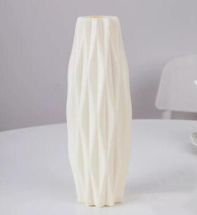 FormaSlim Geometrische Blumenvase | Schmale Vase | Modernes Design | Dekoration für Zuhause & Büro