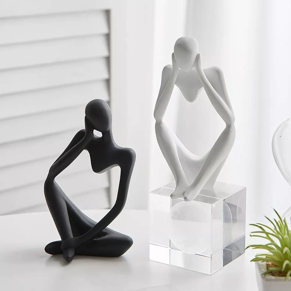 Abstracta Creative Mind Statue | Skulptur für modernes Zuhause