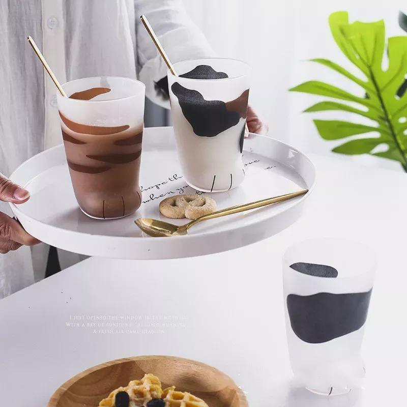 PawfectGlass Katzenpfoten-Design Gläser | Niedliche Trinkgläser für Zuhause | Deko & Funktion