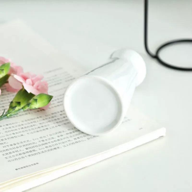 FrameVase - Metall Bilderrahmen mit Keramikvase und Clips | Dekorative Fotoanzeige | Moderne Wohndeko