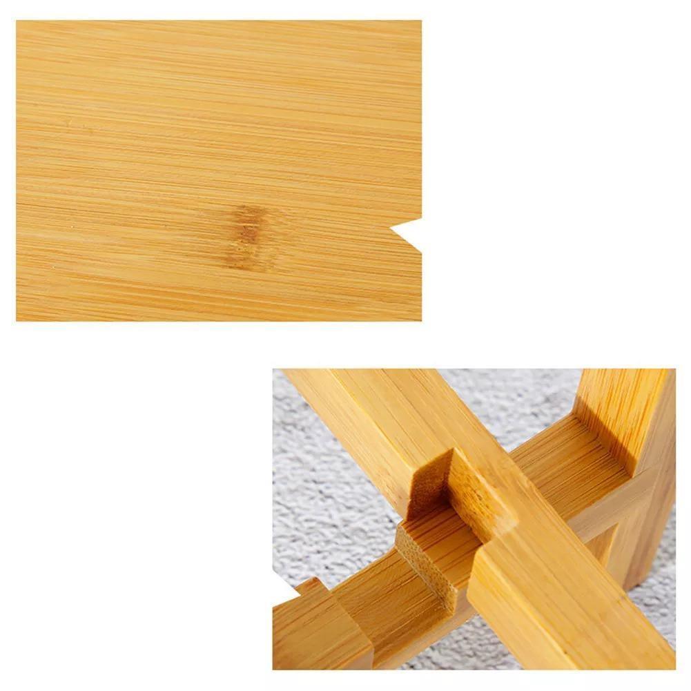 BambooElevate Pflanzständer aus Bambusholz | Verstellbar & Stabil | Perfekt für Innenräume