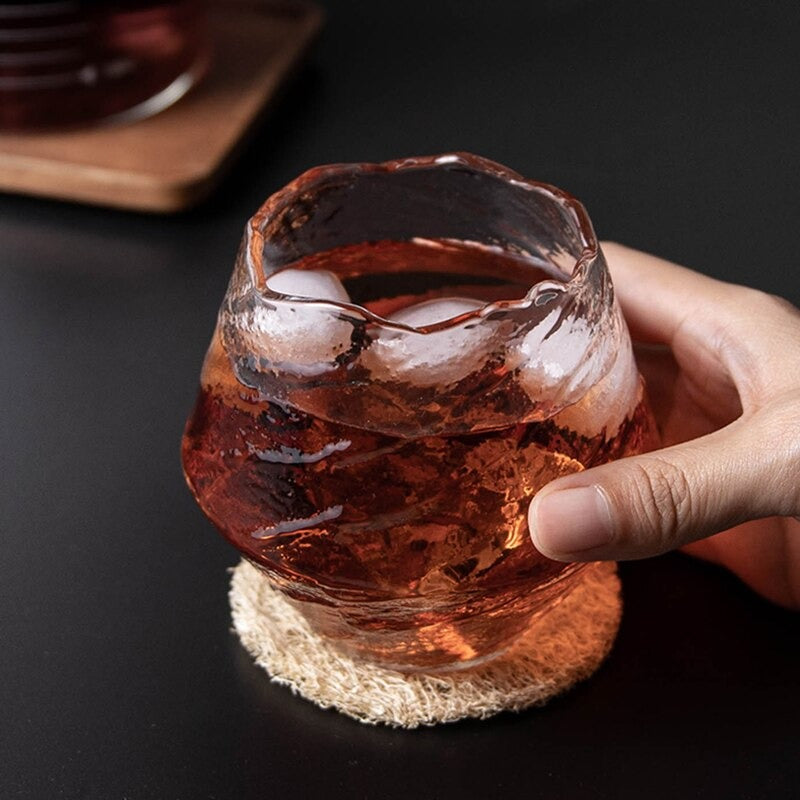 Suisei Japanisches Edo-Whiskeyglas | Handgefertigt | Premium Glasdesign | Einzel- oder Setangebot
