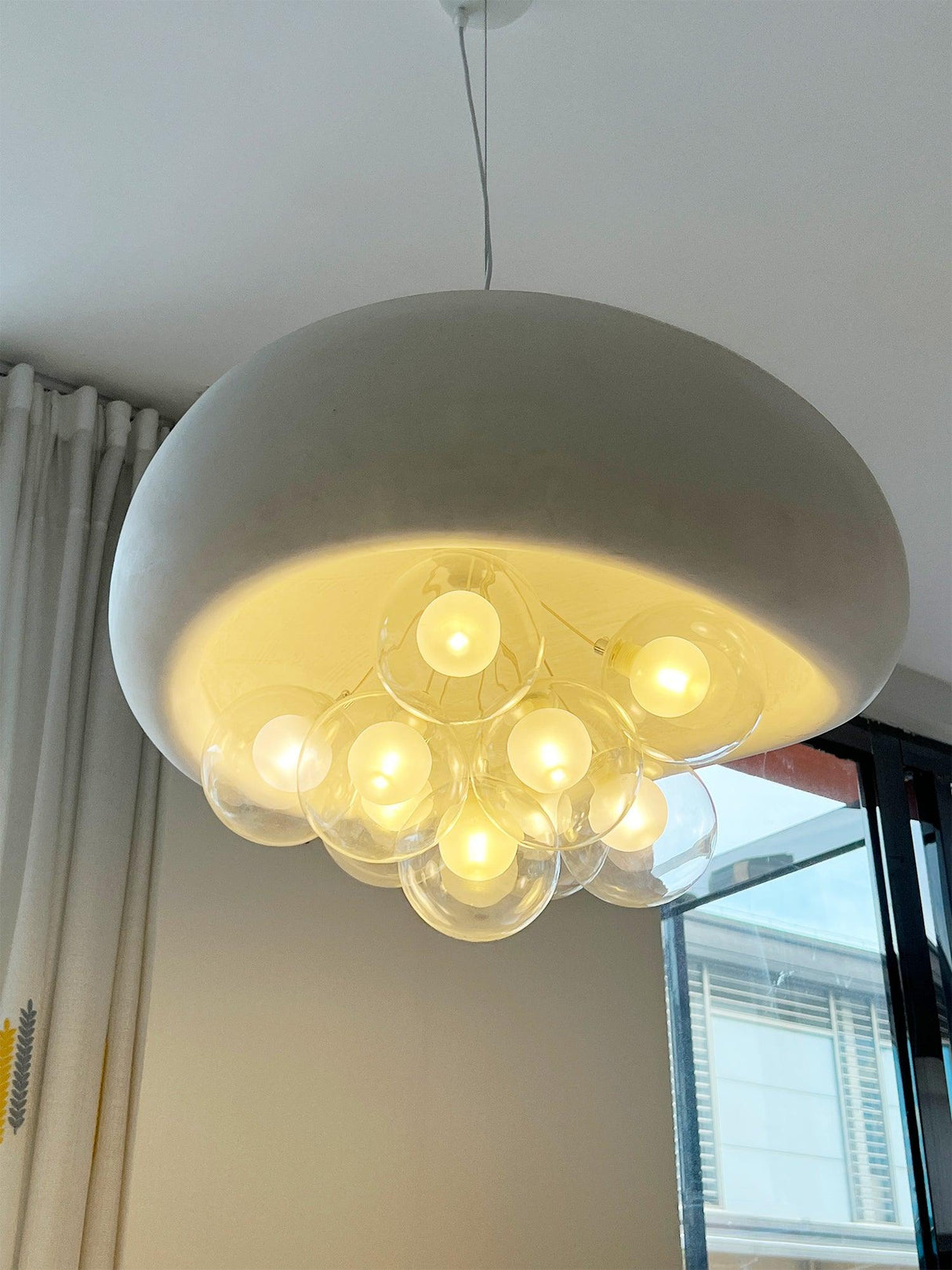 SphereLume Bubbles Pendelleuchte | Moderne Hängeleuchte | Designleuchte für Zuhause | Elegante Beleuchtung