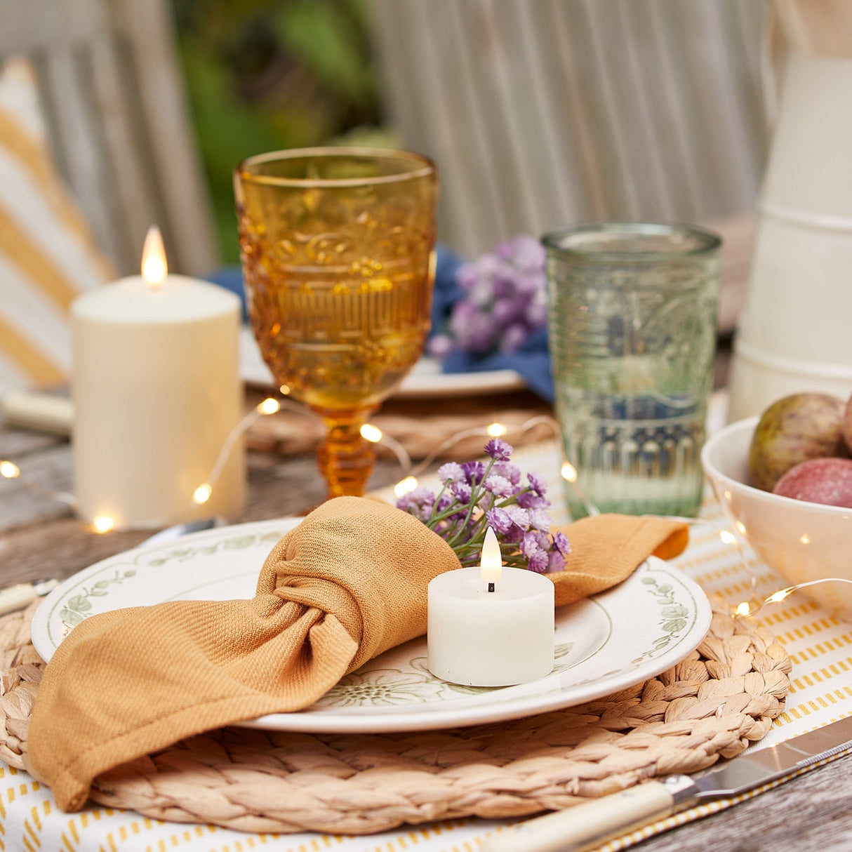 CandleSphere 6er Set LED Teelichter | Fernbedienung | Realistische Flammenoptik | Nachhaltige Stimmungsbeleuchtung