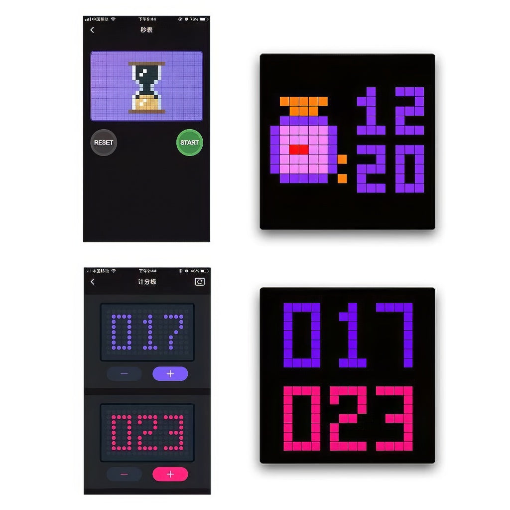 PixelCraft Smart LED Display | Individuelle Animationen & Leuchtanzeigen | Kreative Deko für Zuhause