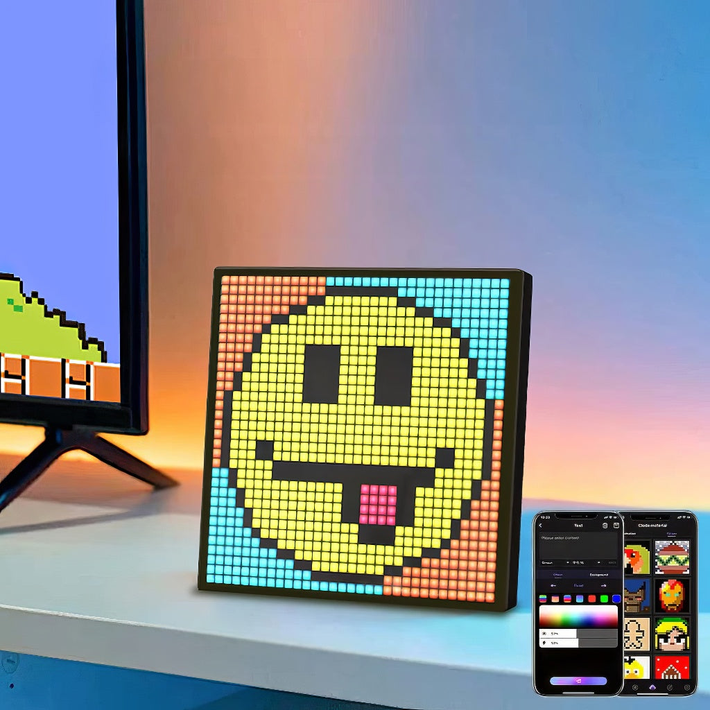 PixelCraft Smart LED Display | Individuelle Animationen & Leuchtanzeigen | Kreative Deko für Zuhause