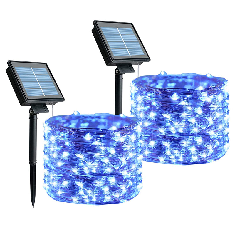 LumenVibe Solar Lichterkette für Außen | Wasserdicht | Solar-Gartenbeleuchtung | Stimmungsvolle Dekoration
