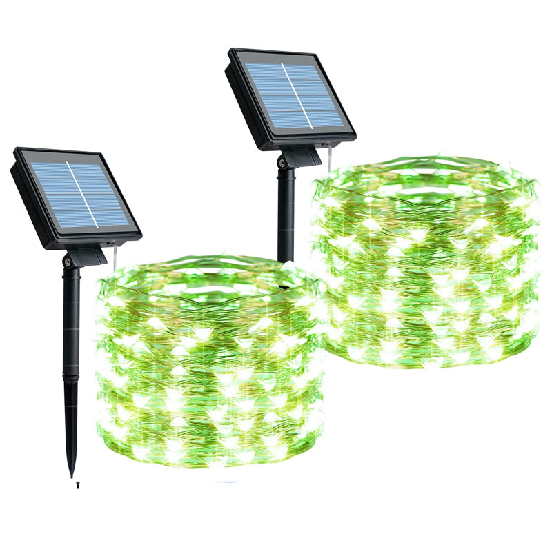 LumenVibe Solar Lichterkette für Außen | Wasserdicht | Solar-Gartenbeleuchtung | Stimmungsvolle Dekoration