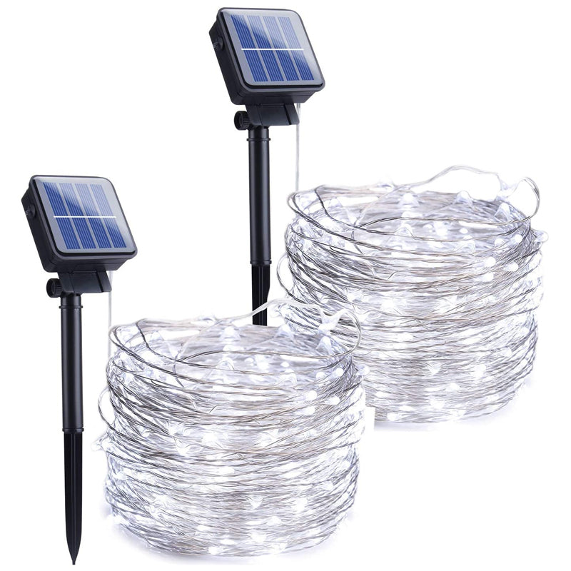 LumenVibe Solar Lichterkette für Außen | Wasserdicht | Solar-Gartenbeleuchtung | Stimmungsvolle Dekoration