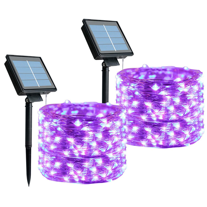 LumenVibe Solar Lichterkette für Außen | Wasserdicht | Solar-Gartenbeleuchtung | Stimmungsvolle Dekoration