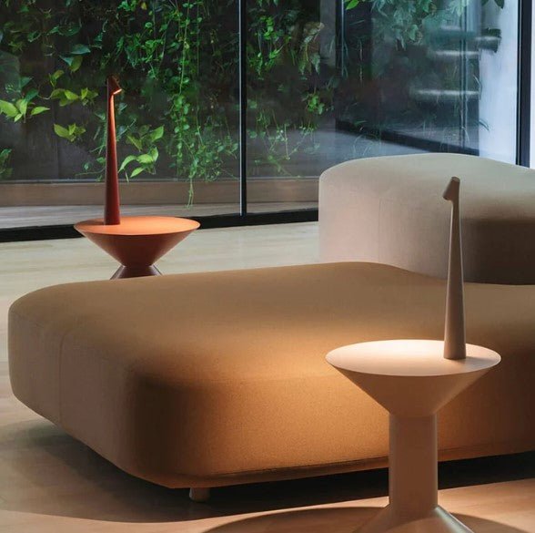 LuminoLite Tragbare LED Tischleuchte | Kabellose Stimmungs- und Leselampe | Perfekt für Innen und Außen | Deko für Zuhause und Büro