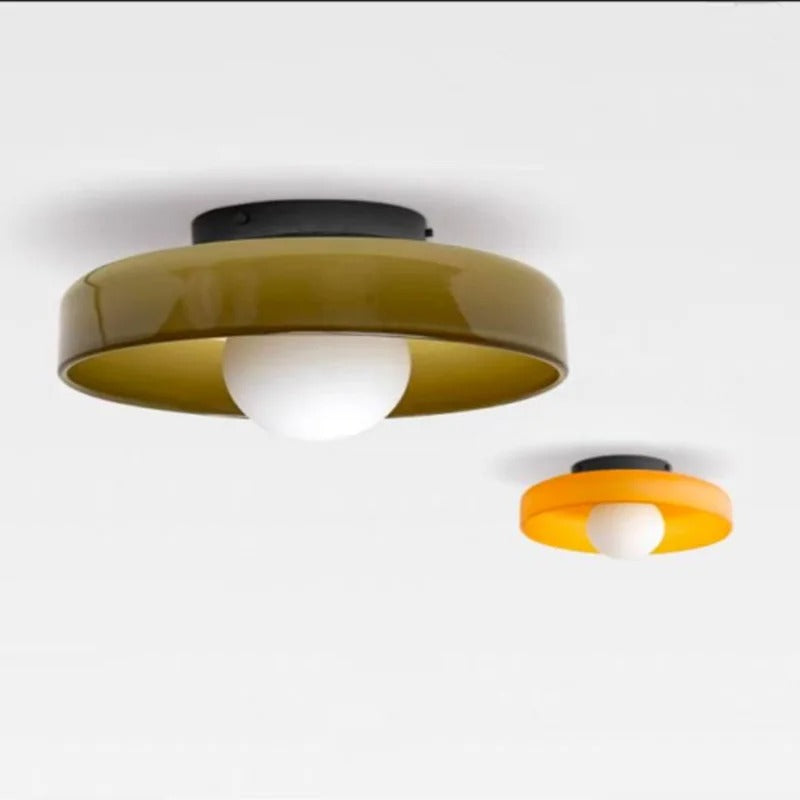 LumeSphere Glas Deckenleuchte | Elegantes Lichtdesign | Zeitlose Beleuchtung für Jeden Raum