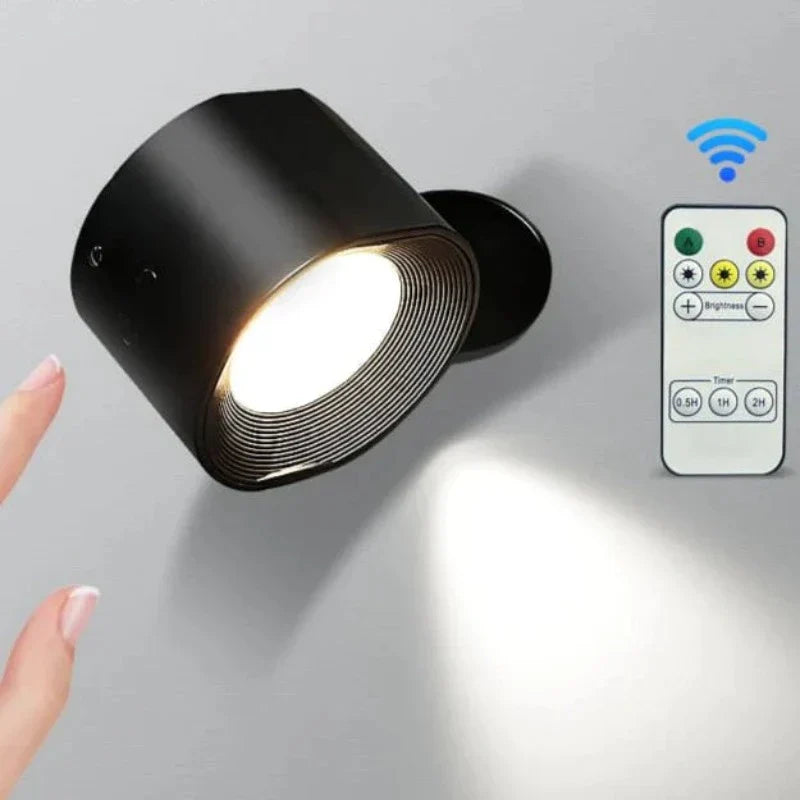 InstaBeam 360° Kabellose Wandleuchte | Wiederaufladbar | Flexibles LED Licht für Zuhause & Büro